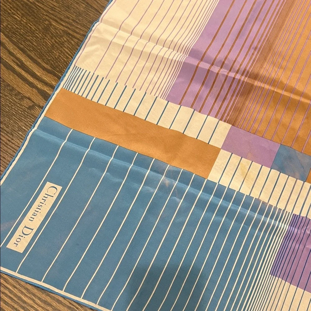 Christian Dior scarf 30”x30”